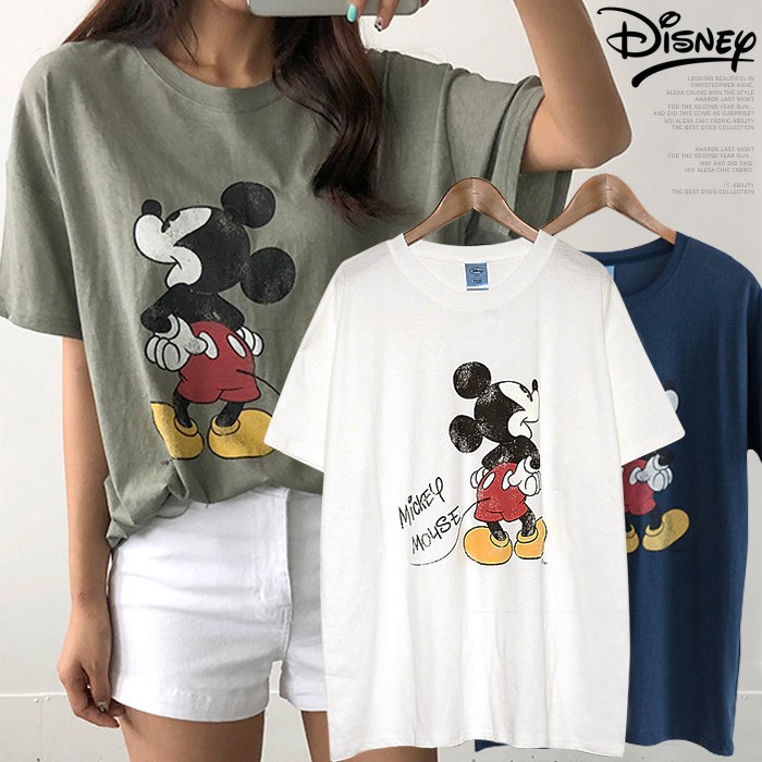 ディズニー画像ランド 最高のミッキー T シャツ レディース