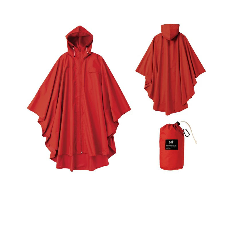 Aconcagua Rain Poncho レインポンチョ 携帯用 軽量 ポーチ付き 男女