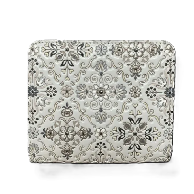 浅草文庫 二つ折り財布 シルクロード L字ファスナー折財布 7色 牛革