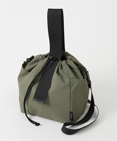 【ALDO】シンプル上品☆Nanodar☆トラベルタグ 2wayハンドバッグ ニッセン バッグ（鞄） polka ポルカポルカ ワンハンドル
