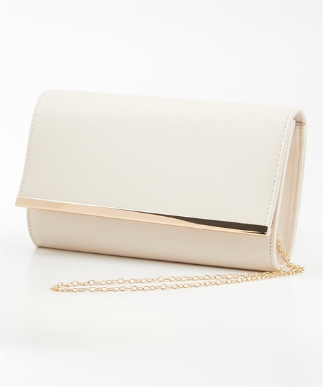 パーティーバック　シルバーメタル　フォーマル ニッセン（nissen） バッグ（鞄） メタルパーツ 3WAY ショルダー