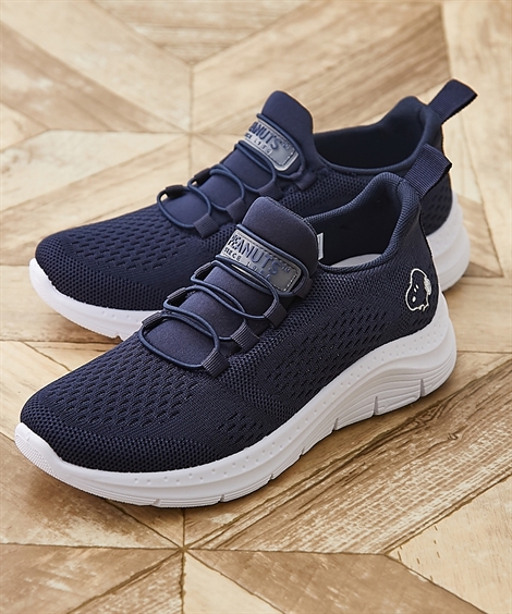 PEANUTS スニーカー 靴 ピーナッツ ニットデザイン ニット