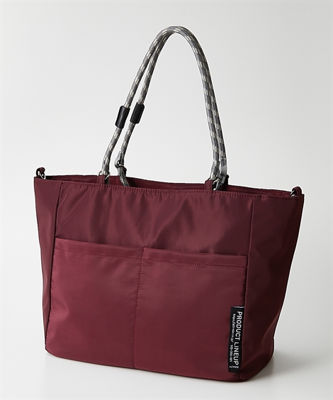 ニッセン バッグ（鞄） ロープ風ハンドル 2WAY シンプル トート