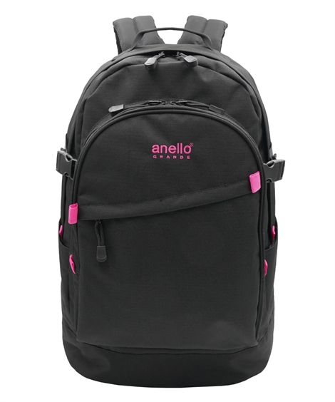 バッグ（鞄） anelloGRANDE アネログランデ anello アネロ はっ水 10ポケット 大容量 40L リュック 通学 旅行 出張 A4対応 (アクアカルダ 送料無料) | anello GRANDE | 03