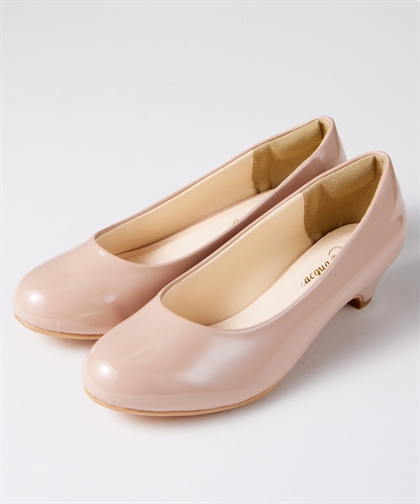 ニッセン パンプス 靴 4E 幅広 ゆったり ワイド 大きいサイズ