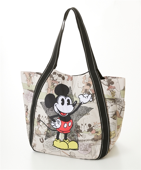Disney - はる様/ダッフィー　トートバッグ/ディズニーバルーン　のれん ニッセン バッグ（鞄） Disney ディズニー バルーントート A4