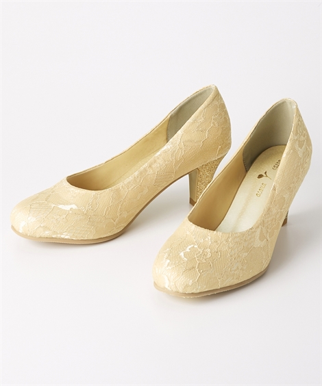 ニッセン（nissen） パンプス 靴 4E 幅広 ゆったり 大きいサイズ