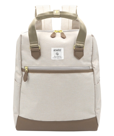 バッグ（鞄） anello GRANDE アネログランデ anello アネロ 限定カラー はっ水 10ポケット 多収納 通勤 リュック 17L A4対応 (アクアカルダ 送料無料)の画像