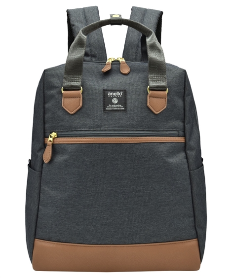 バッグ（鞄） anello GRANDE アネログランデ anello アネロ 限定カラー はっ水 10ポケット 多収納 通勤 リュック 17L A4対応 (アクアカルダ 送料無料)の画像