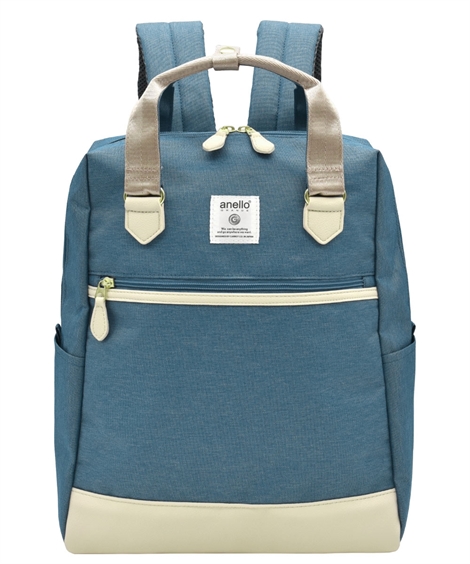 バッグ（鞄） anello GRANDE アネログランデ anello アネロ 限定カラー はっ水 10ポケット 多収納 通勤 リュック 17L A4対応 (アクアカルダ 送料無料)の画像