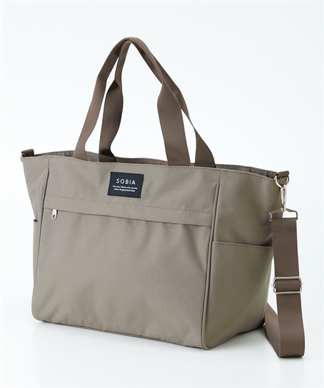 ニッセン バッグ（鞄） polka ポルカポルカ 10ポケット 多収納 ポリ  