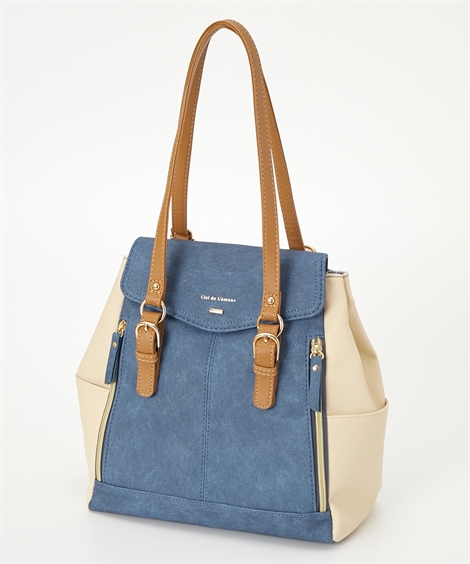 ニッセン（nissen） バッグ（鞄） レディース バイカラー 2WAY