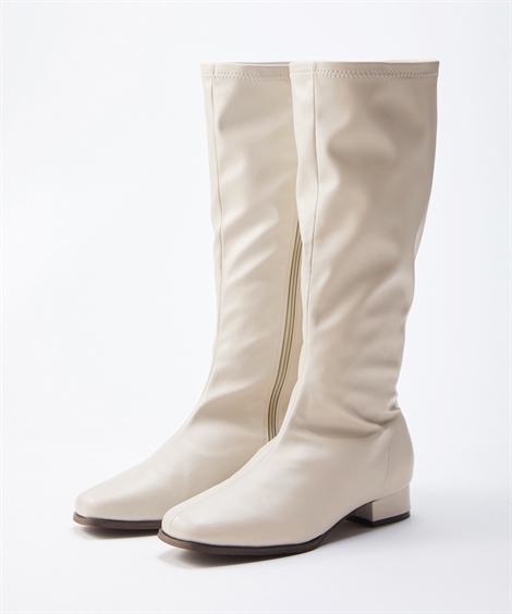 ニッセン（nissen） ブーツ 靴 4E 幅広 ゆったり ワイド 大きいサイズ