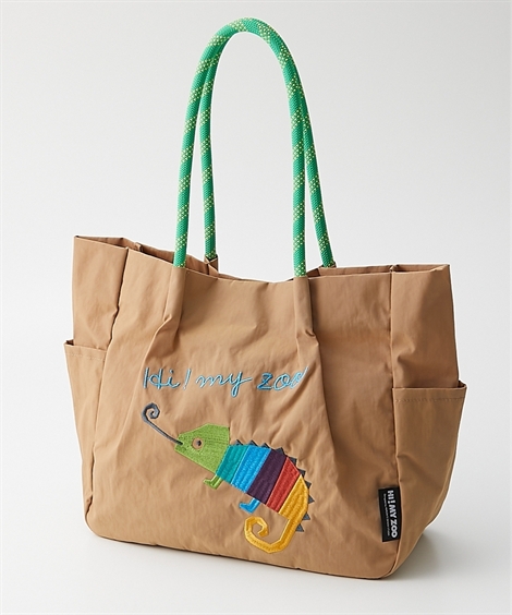 HI! MY ZOO（ハイマイズー） バッグ（鞄） HI MY ZOO 刺繍 トート