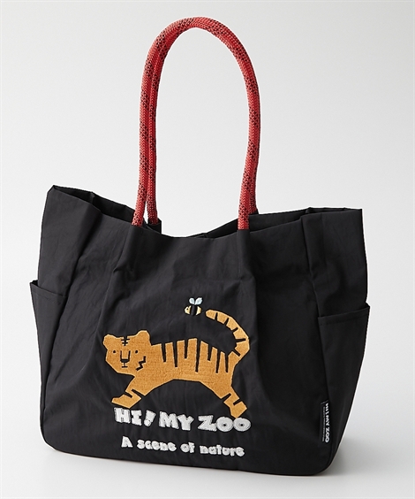 HI! MY ZOO（ハイマイズー） バッグ（鞄） HI MY ZOO 刺繍 トート