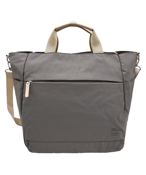 バッグ（鞄） anello GRANDE アネログランデ アネロ サブレ 10ポケット 2WAY ショルダー トート 手提げ  A4対応 軽量 はっ水 旅行バッグ (アクアカルダ)の画像