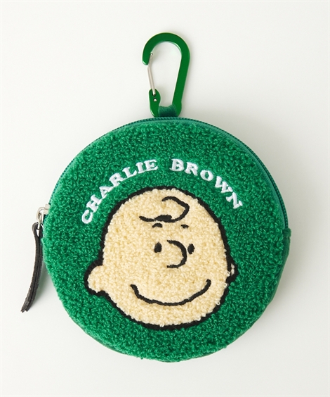 PEANUTS バッグ（鞄） スヌーピー ピーナッツ ラウンド ポーチ さがら