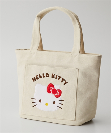 ハローキティ バッグ（鞄） Hello Kitty キティ 11ポケット シンプル