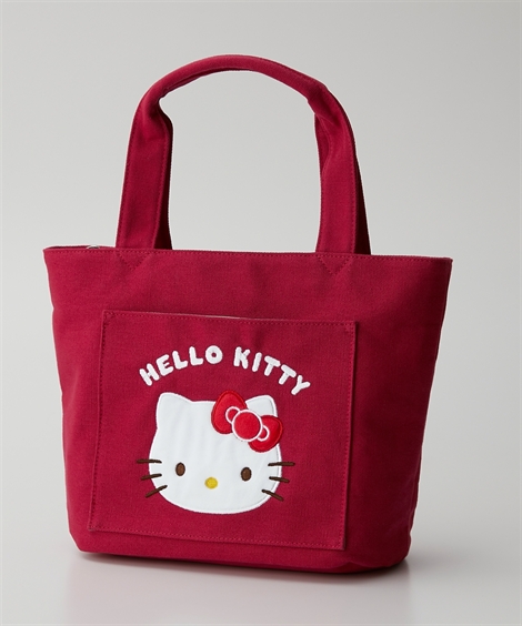 ハローキティ バッグ（鞄） Hello Kitty キティ 11ポケット シンプル
