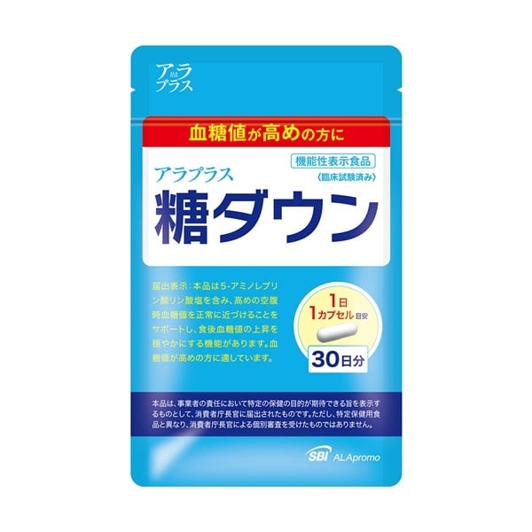 �����l�����߂̕��� �A���v���X ���_�E�� 1������ 6�܃Z�b�g 5-ALA�z�� �󕠎��������ӎ�������� �@�\���\���H�i