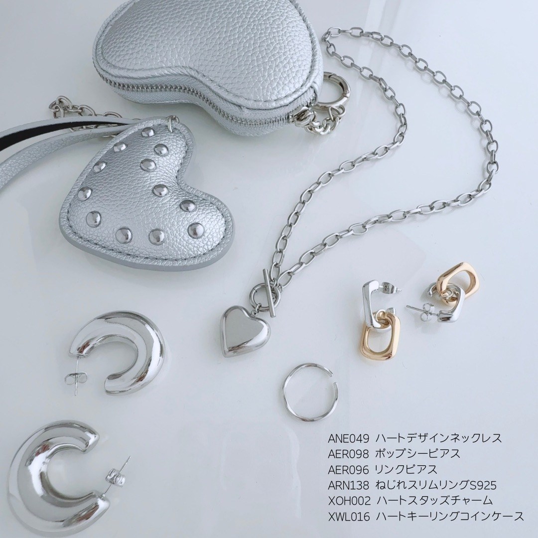 Lune（リュンヌ） necklace レディース メンズ シルバー ハート