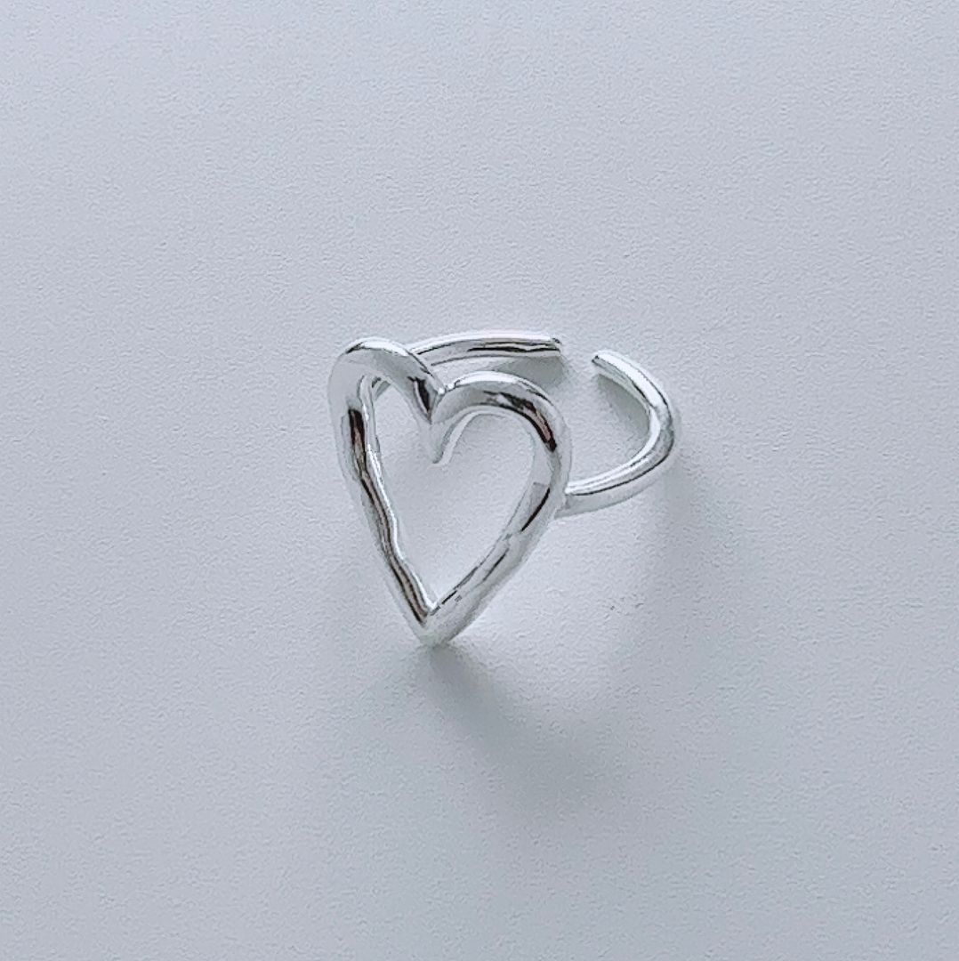 Yahoo! Yahoo!ショッピング(ヤフー ショッピング)ring 指輪 レディース heart シルバー ハート リング s925 アクセサリー おしゃれ シンプル
