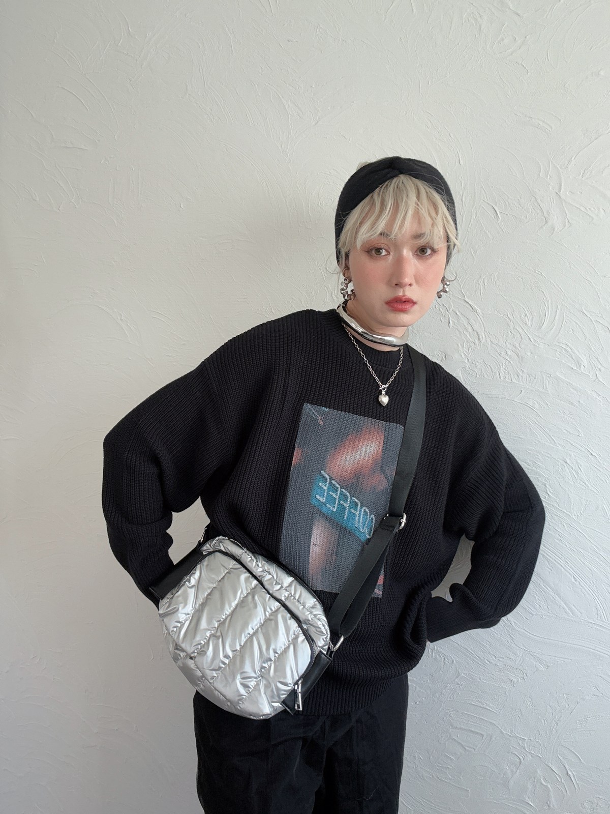 Lune パフショルダーバッグ bag おしゃれ 人気 レディース 長さ