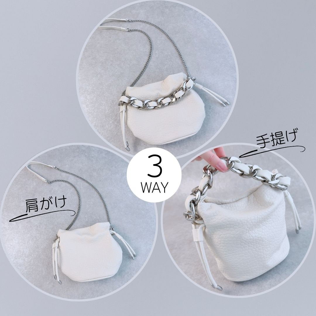 Lune（リュンヌ） チェーンボムバッグ bag ショルダーバッグ チェーン