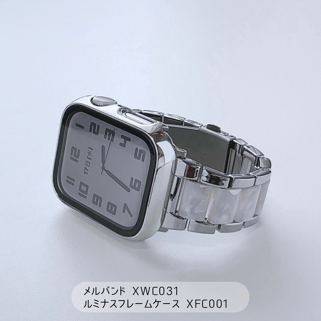 Apple Watch ルミナス フレーム ケースアップルウォッチケース 画面カバー 保護ケース｜across-intl｜06
