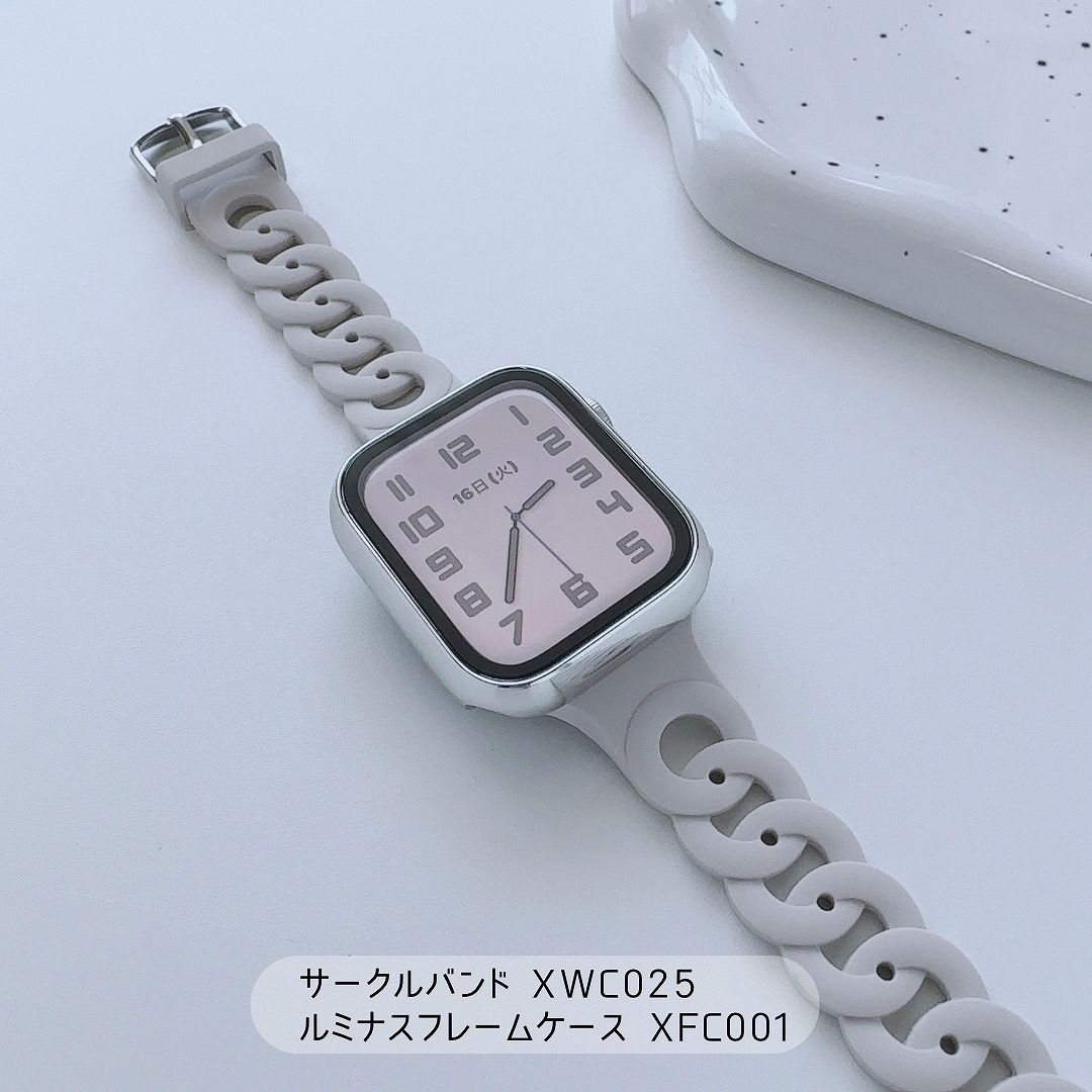 Apple Watch ルミナス フレーム ケースアップルウォッチケース 画面カバー 保護ケース｜across-intl｜08