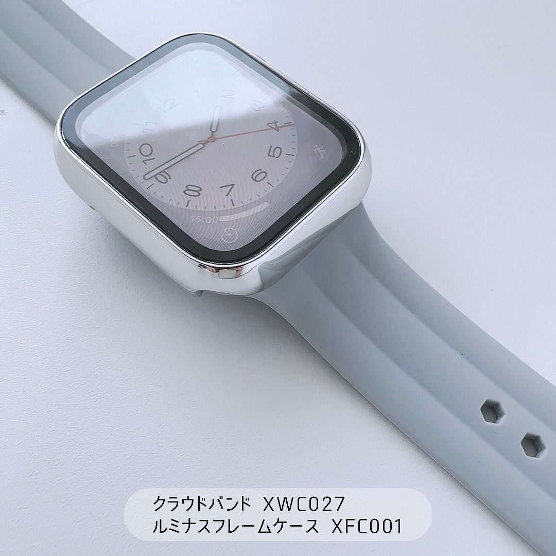 Apple Watch ルミナス フレーム ケースアップルウォッチケース 画面カバー 保護ケース｜across-intl｜11