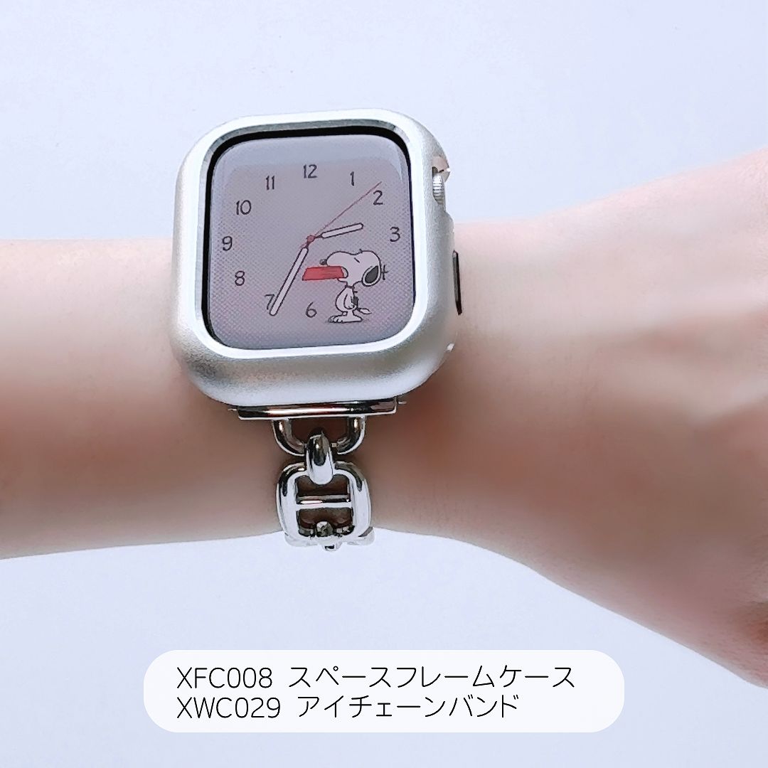 Apple Watch アップルウォッチ カバー スペースフレームケース おしゃれ バンド デザイン 男女兼用｜across-intl｜04