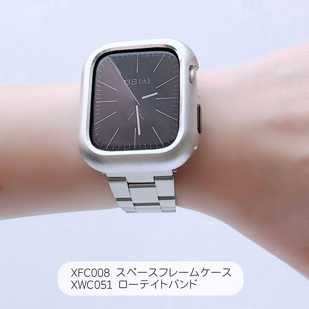 Apple Watch アップルウォッチ カバー スペースフレームケース おしゃれ バンド デザイン 男女兼用｜across-intl｜12