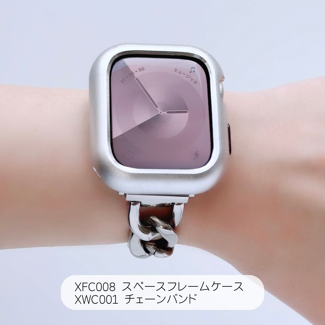 Apple Watch アップルウォッチ カバー スペースフレームケース おしゃれ バンド デザイン 男女兼用｜across-intl｜15