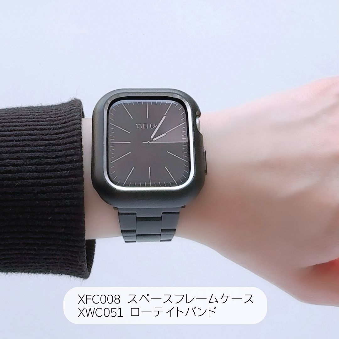 Apple Watch アップルウォッチ カバー スペースフレームケース おしゃれ バンド デザイン 男女兼用｜across-intl｜08