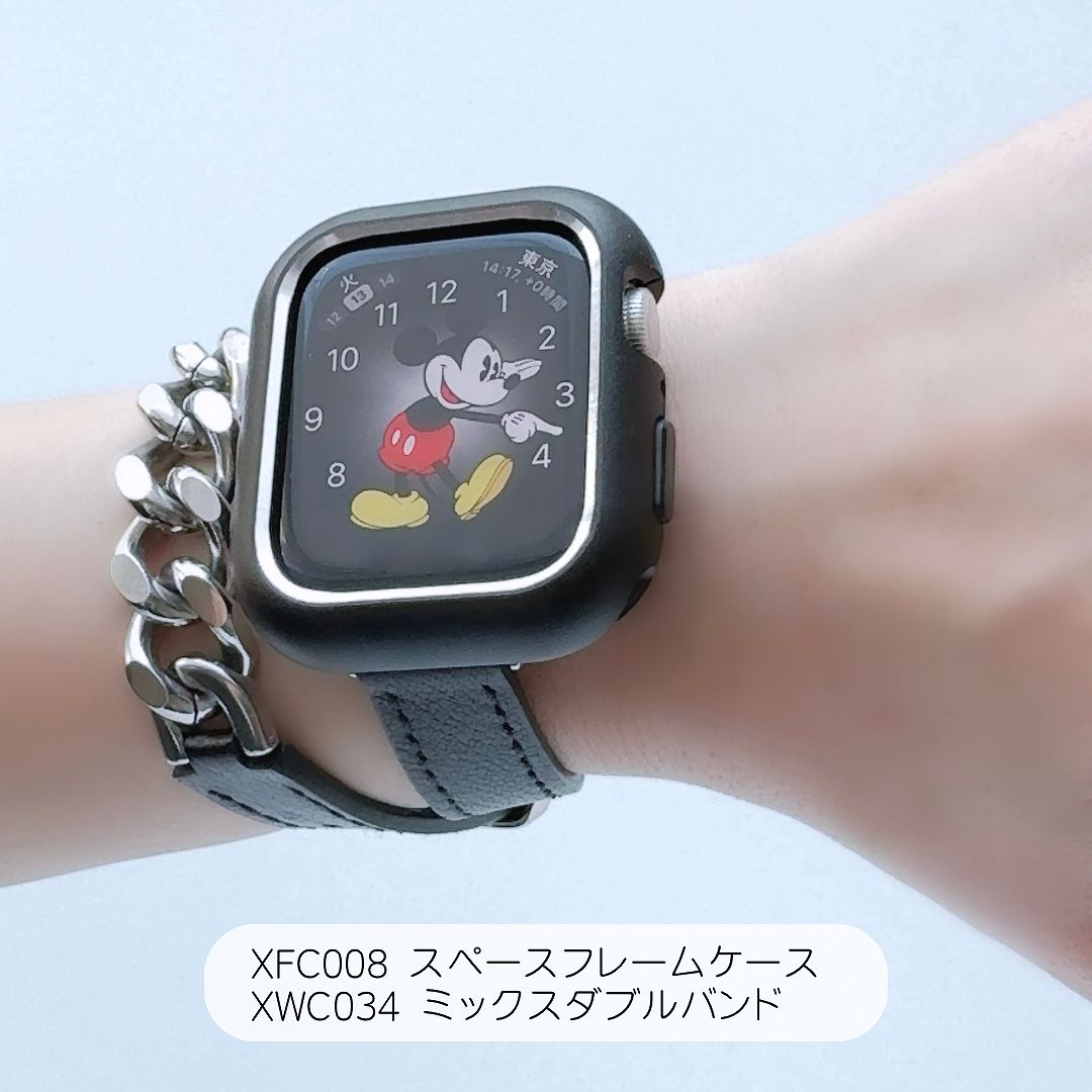 Apple Watch アップルウォッチ カバー スペースフレームケース おしゃれ バンド デザイン 男女兼用｜across-intl｜09