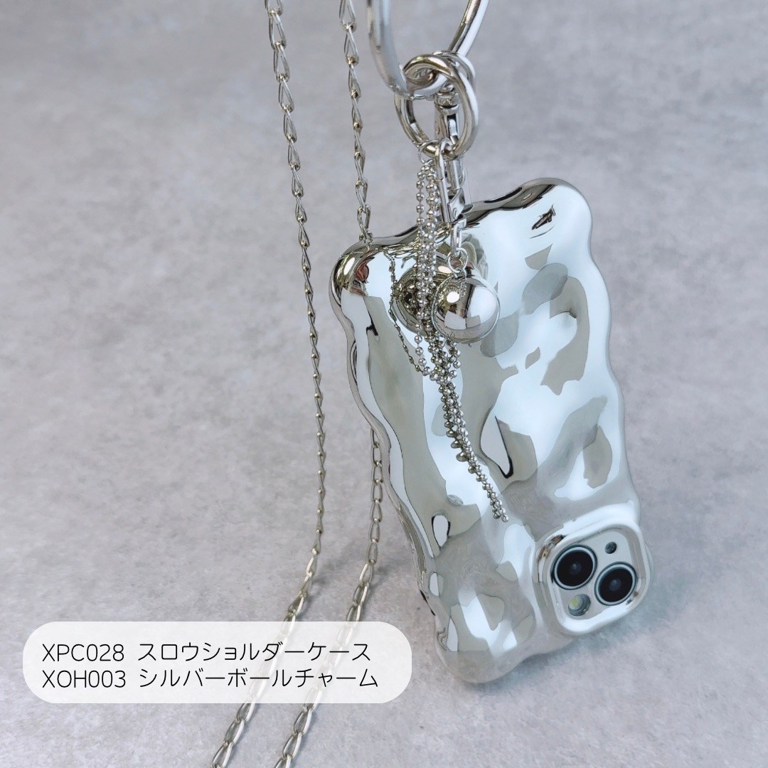 Lune（リュンヌ） シルバーボールチャーム バッグチャーム チャーム