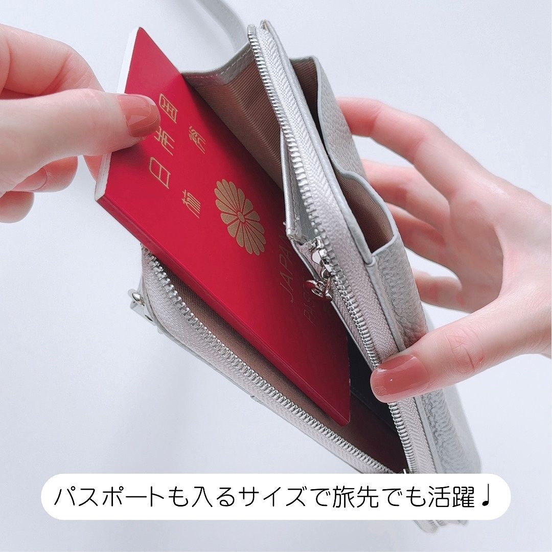 Apple - 新品⭐︎ iPhoneケースショルダーケースカード入れ付＊携帯ケースカバー＊赤 Apple iPhoneケース ラフウォレットショルダーケース おしゃれ