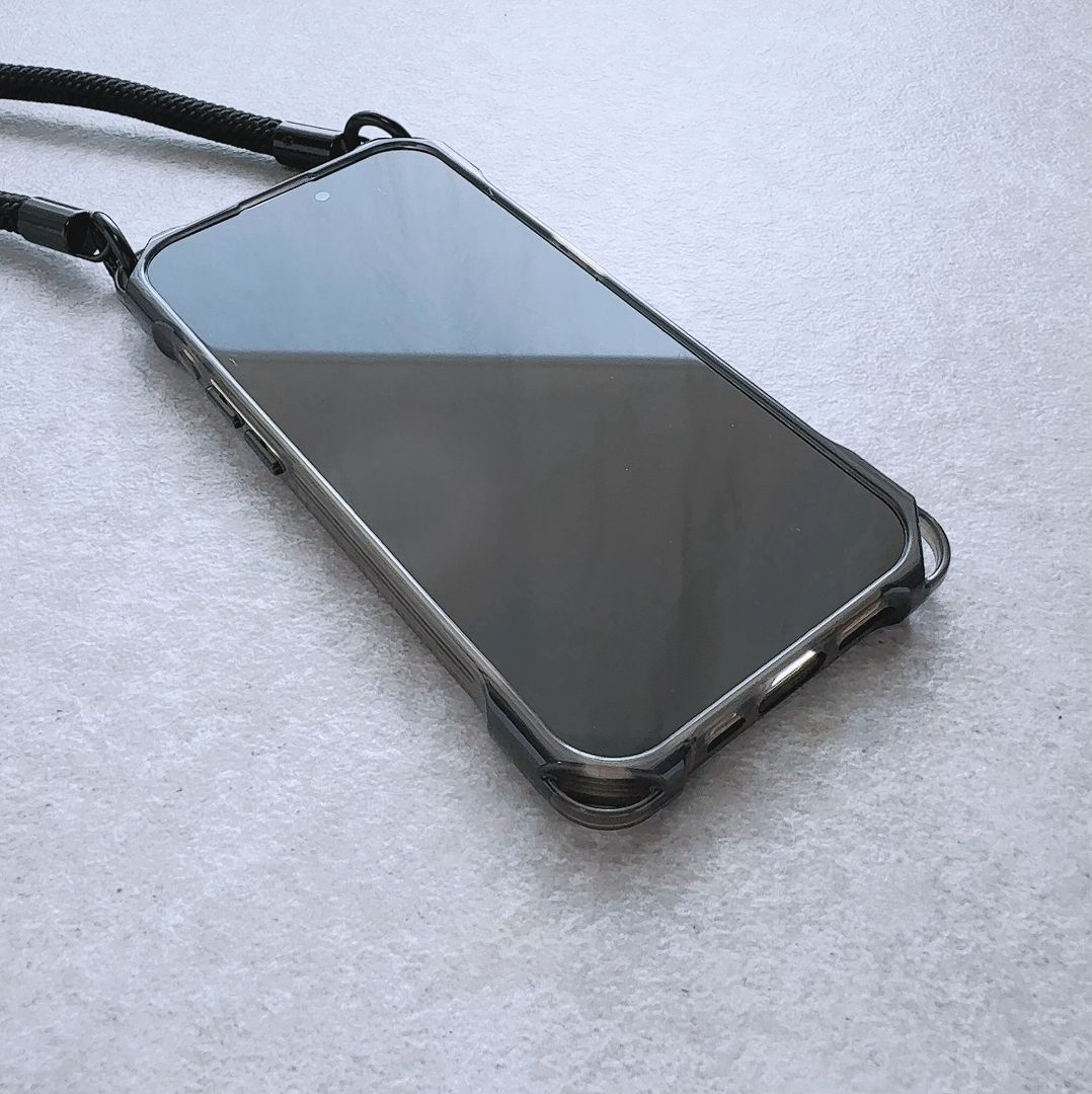 Apple iPhoneケース フォーカス ショルダーケース おしゃれ 男女兼用 レディース メンズ かっこいい ケース ブラック ロープ |  | 10