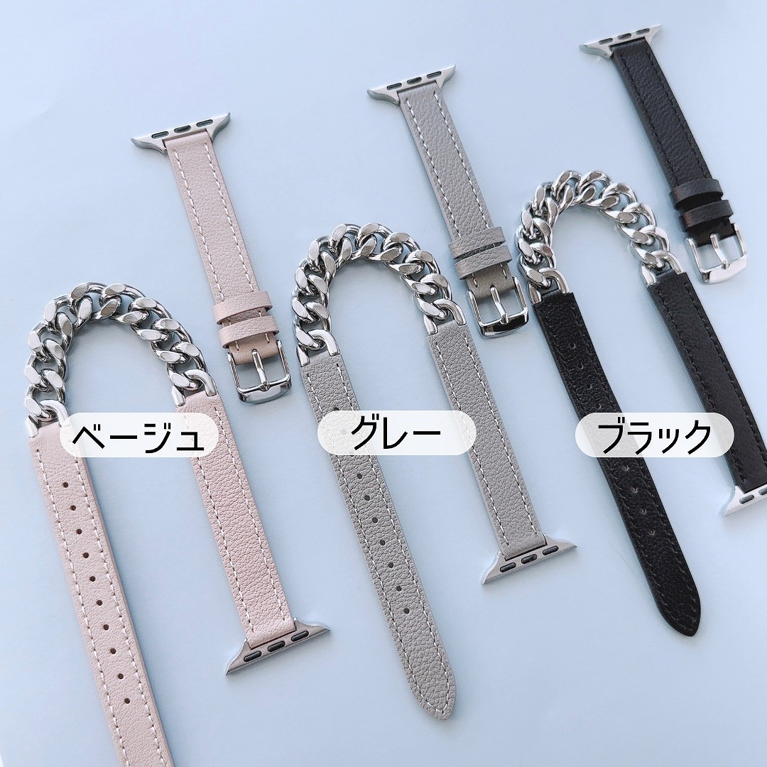 Apple Watch 全機種対応 アップルウォッチ ミックス ダブル バンド おしゃれ バンド デザイン 男女兼用 | Lune | 13