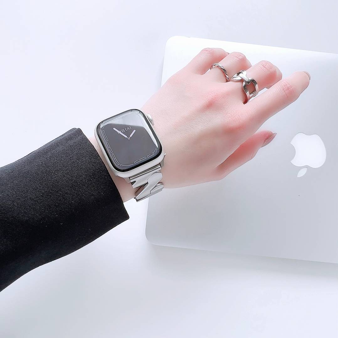 Apple Watch 全機種対応 アップルウォッチ マーカー バンド おしゃれ バンド デザイン 男女兼用｜across-intl｜15