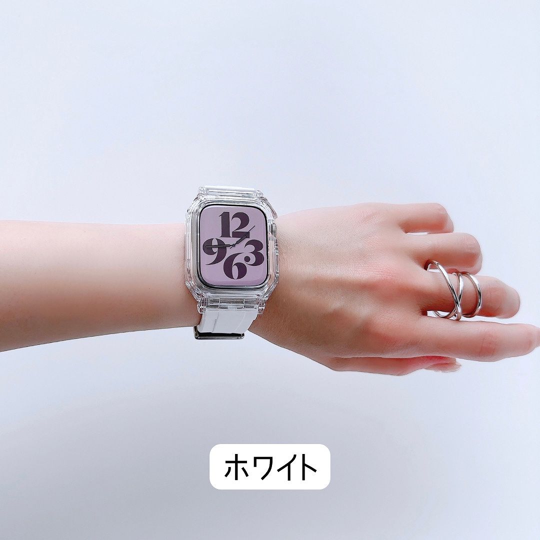 Apple Watch 全機種対応 アップルウォッチ カプセル バンド おしゃれ バンド デザイン 男女兼用｜across-intl｜02