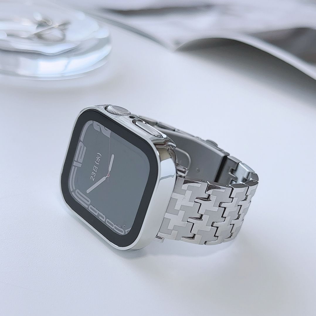 Apple Watch 全機種対応 アップルウォッチ コントラスト バンド おしゃれ バンド デザイン 男女兼用 | Lune | 01