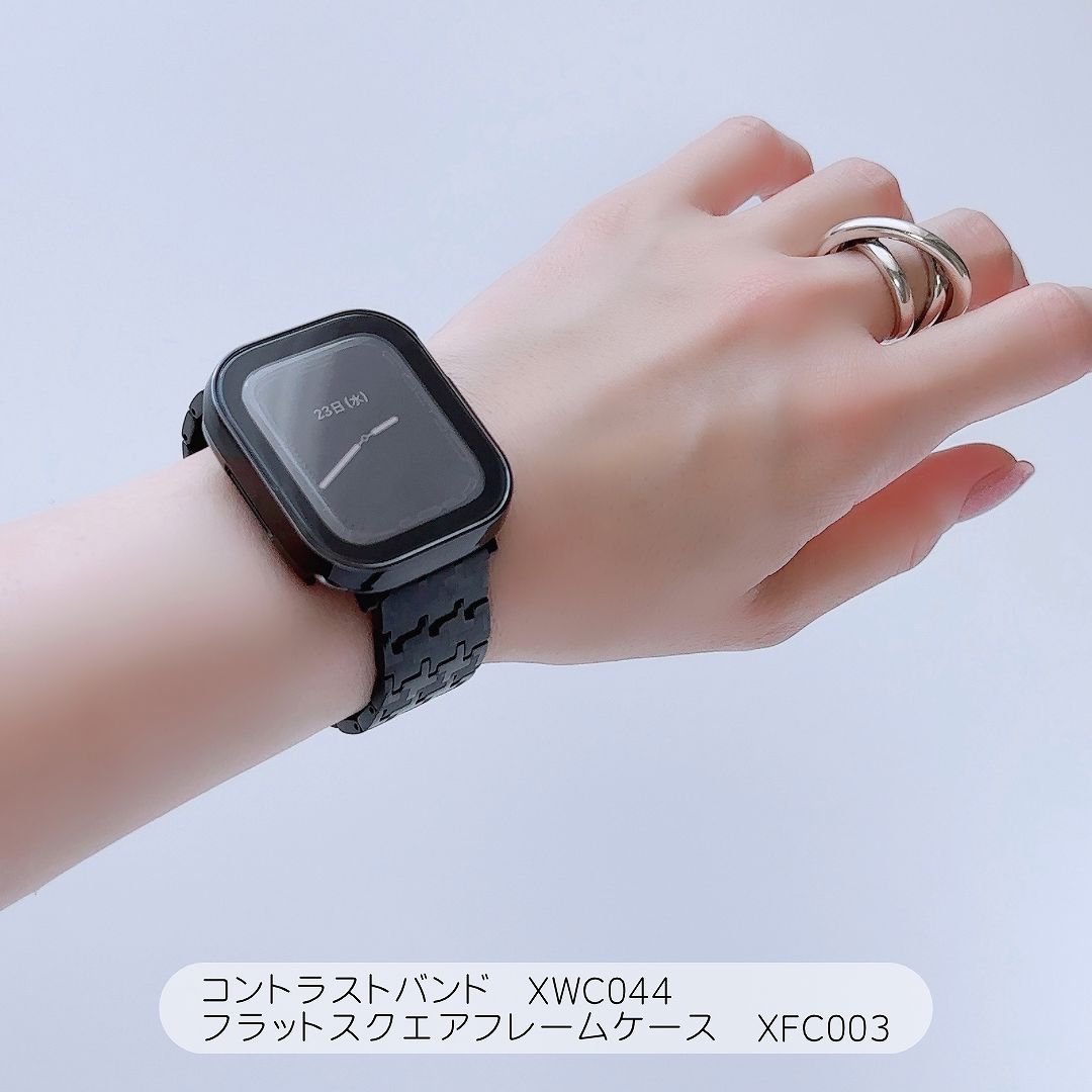 Apple Watch 全機種対応 アップルウォッチ コントラスト バンド おしゃれ バンド デザイン 男女兼用 | Lune | 02