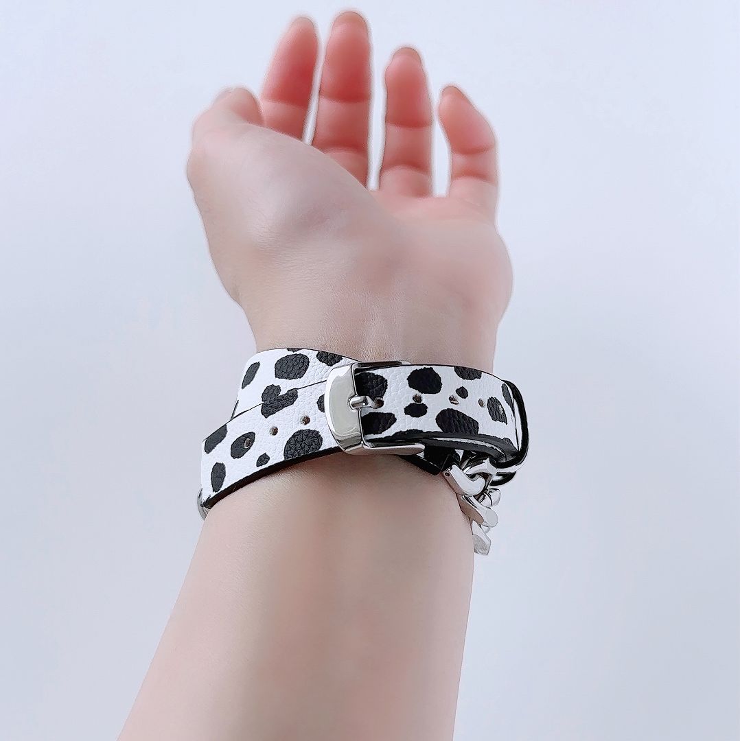 Apple Watch 全機種対応 アップルウォッチ レオ ミックス ダブルバンド おしゃれ バンド デザイン 男女兼用 | Lune | 09