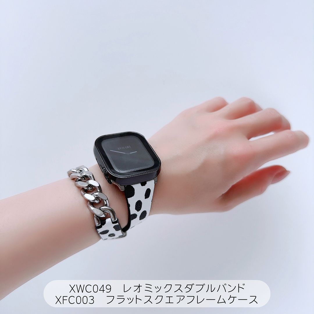 Apple Watch 全機種対応 アップルウォッチ レオ ミックス ダブルバンド おしゃれ バンド デザイン 男女兼用 | Lune | 04
