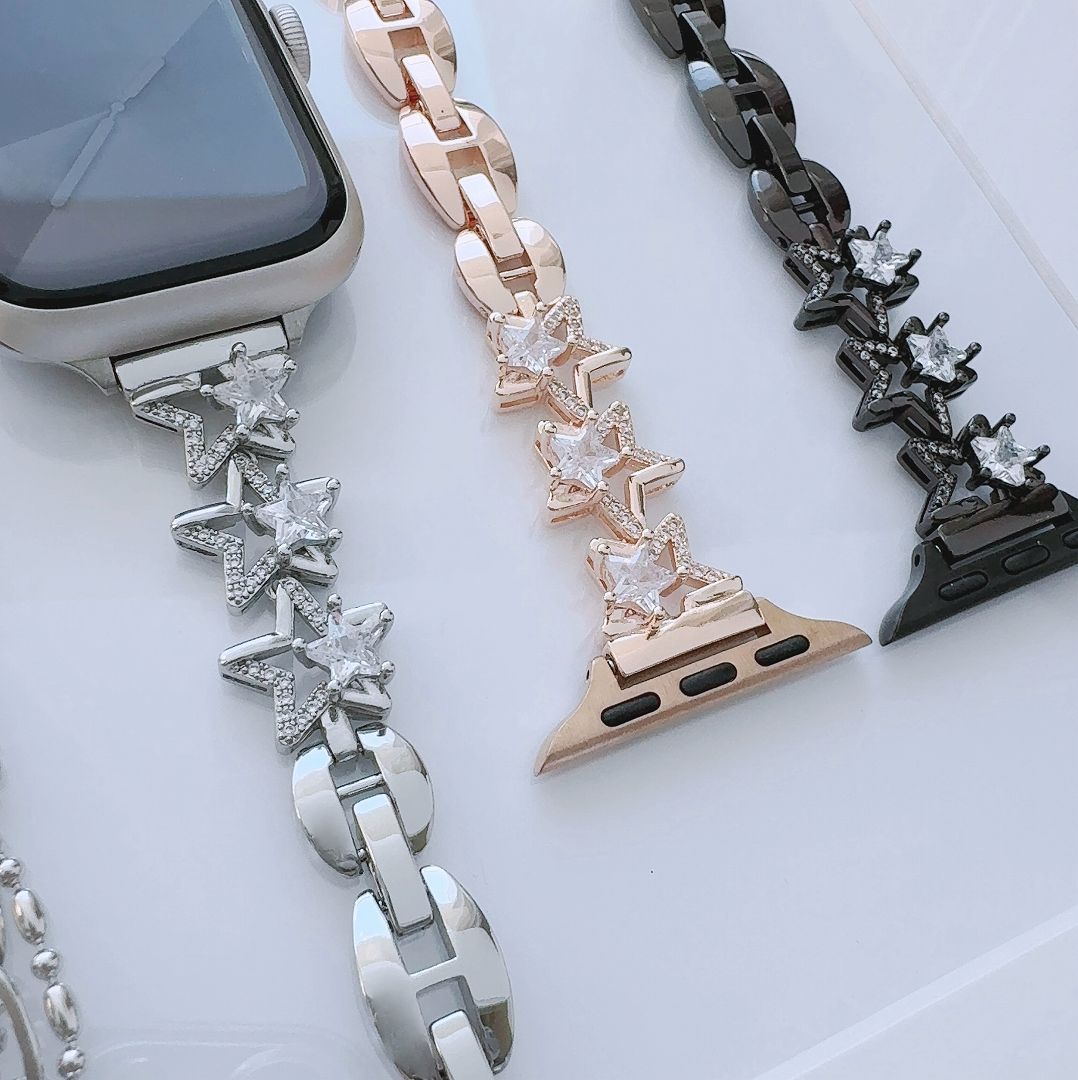 Apple Watch 全機種対応 アップルウォッチ ジュエリー スター バンド おしゃれ バンド デザイン 男女兼用 | Lune | 16