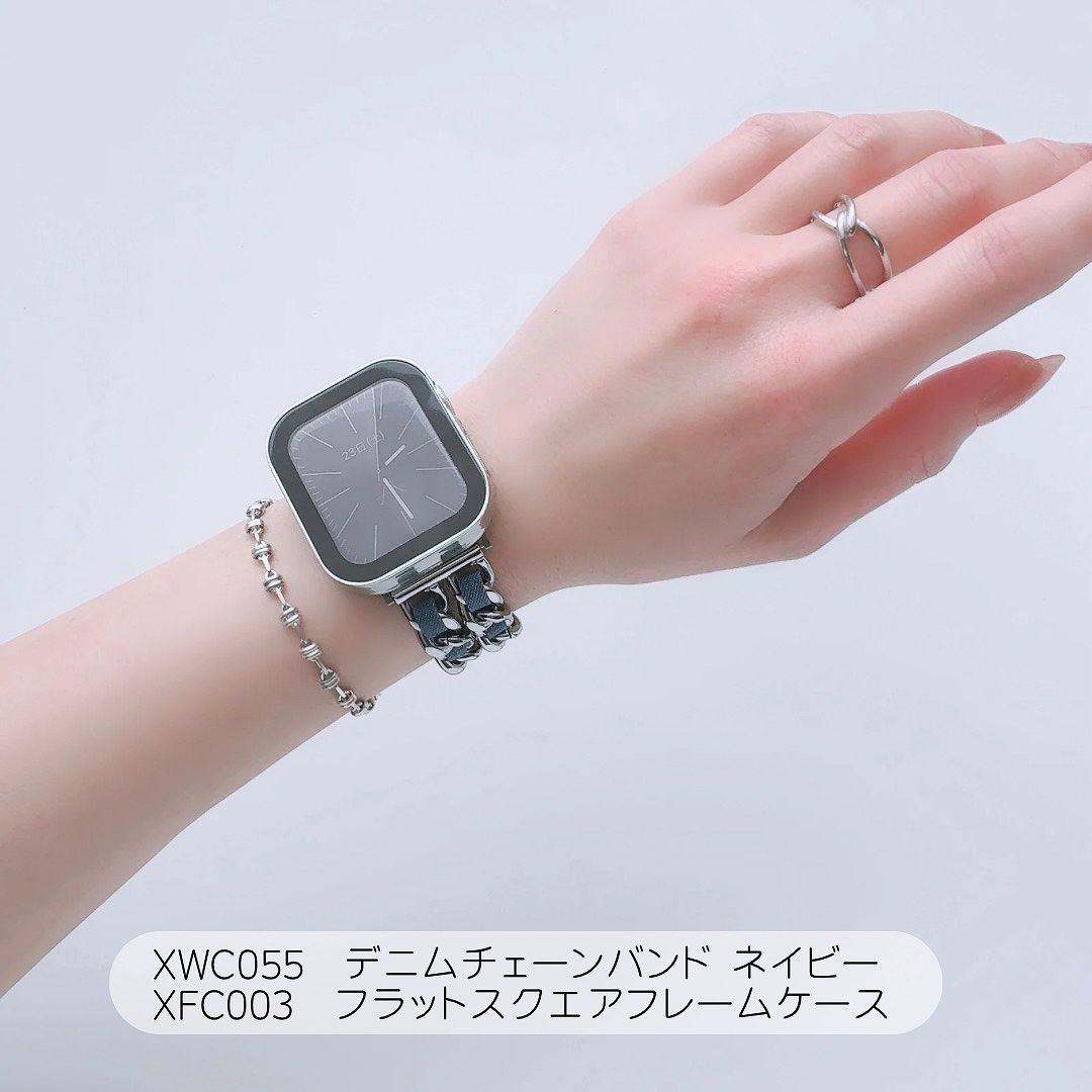 Anne ★艶やかなグリーンがお洒落なApple Watchバンド 公式】グリーンサンドストーンとクルミのアップルウォッチバンド