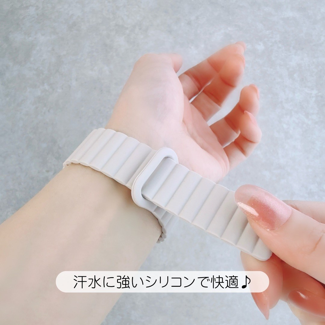 Apple Watch 全機種対応 アップルウォッチ タッチマグバンド おしゃれ バンド 磁石 マグネット |  | 02