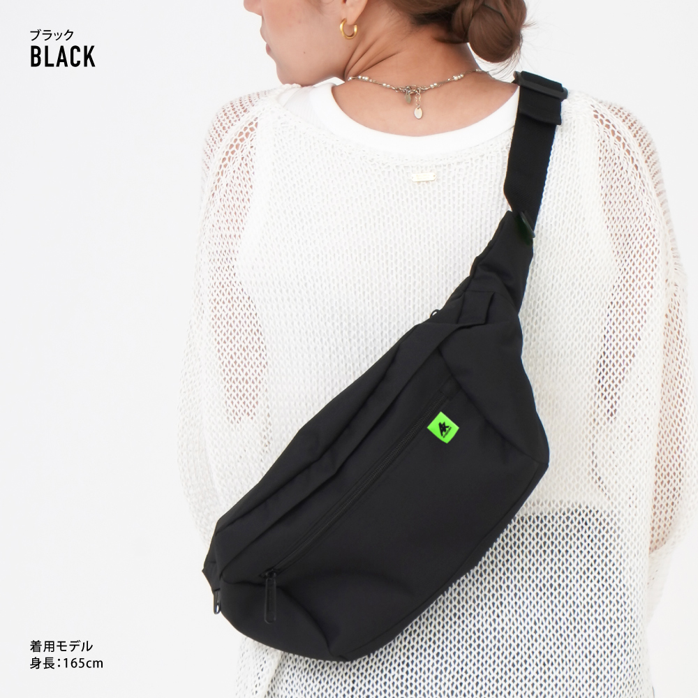 ウエストバッグ 大容量 撥水 ウエストポーチ 大きめ レディース メンズ
